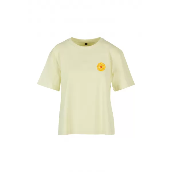  Damen-T-Shirt URBAN CLASSICS TB9011-03660 SANFTES GELB 