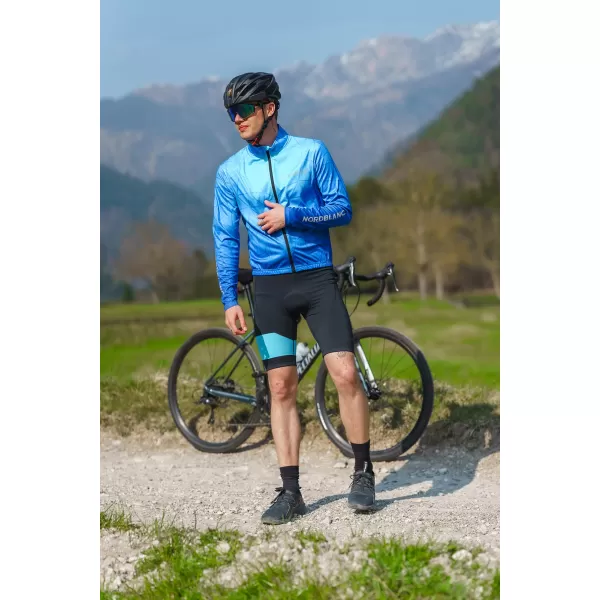  Herren-Radhose NORDBLANC CHAIN NBSPM8081 BLAU 