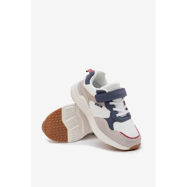  Kinder-Sneaker BIG STAR SHOES TT374029 WEIß 