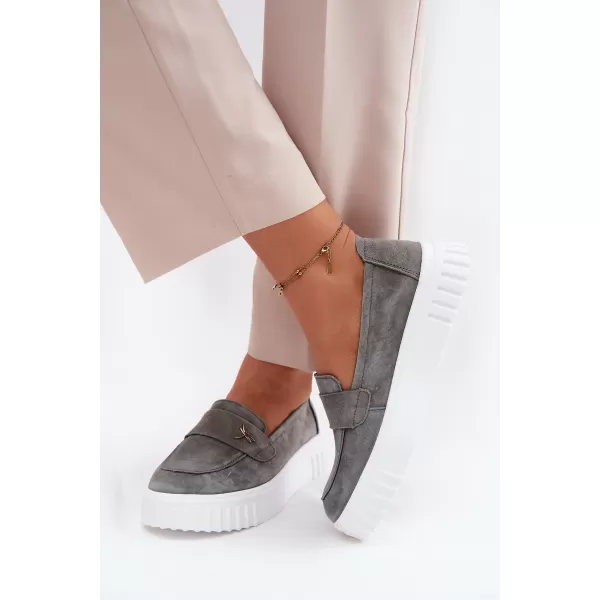  Damen-Stiefeletten VINCEZA 93218 GRAU 