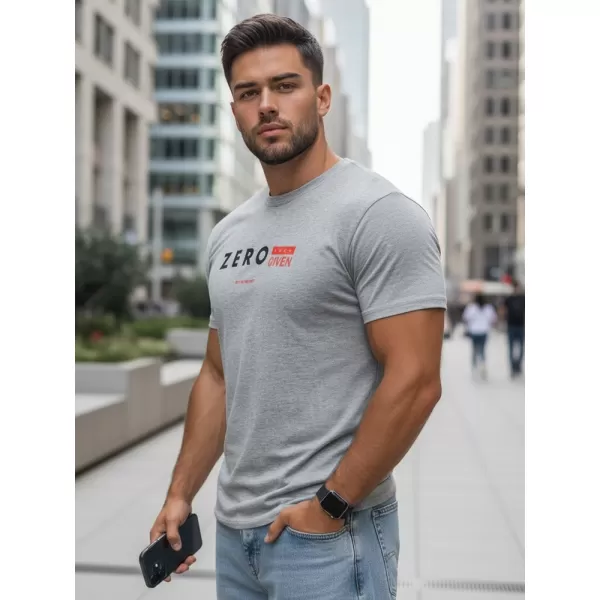  Herren-T-Shirt DSTREET RX4744 HELLGRAU 