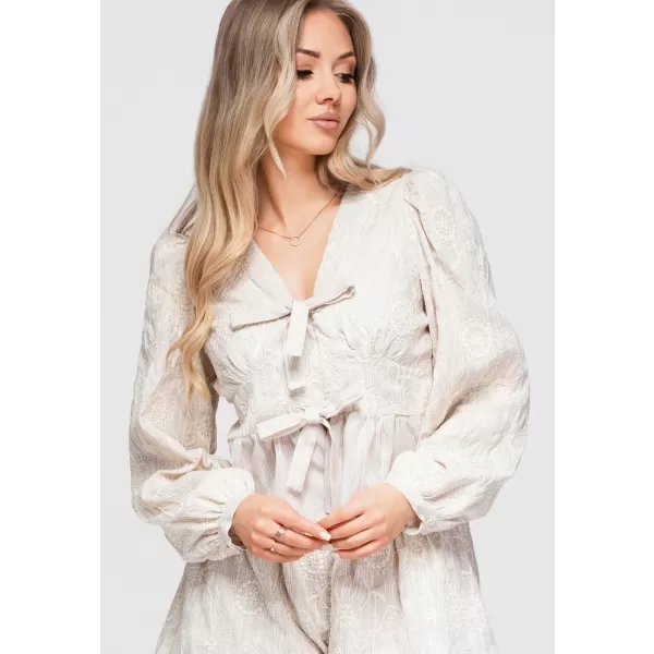  Damenbluse OMBRE OW-TS-E0060 BEIGE 