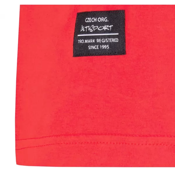  Herren-T-Shirt ALTISPORT NP/ALMST20001 SCHARLACHROT 