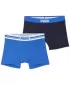 Herren-Boxershorts PUMA MEN EVERYDAY PLACED LOGO BOXER 2P 93847603 BLAUE KOMBINATION