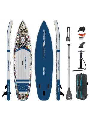 Paddle-Board RIDEWAVE NEW VOYAGER 11'6'' TOURING DUNKELBLAU