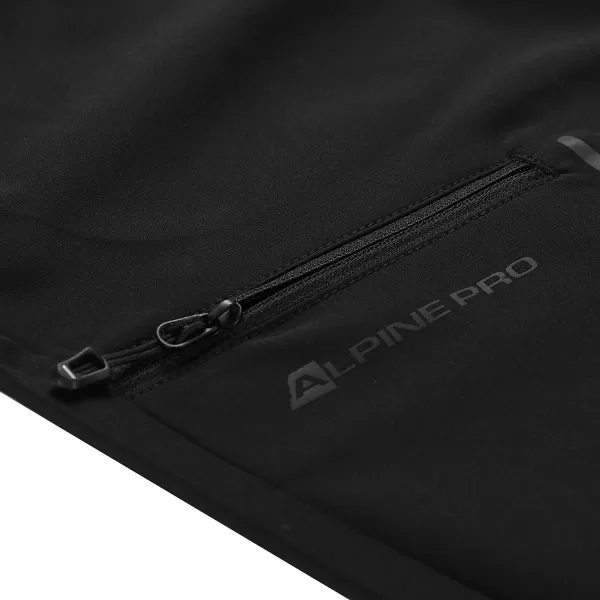  Caprihose für Damen ALPINE PRO WEDERA 2 SCHWARZ 