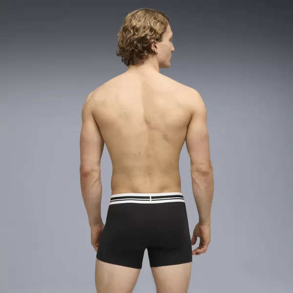  Herren-Boxershorts PUMA MEN EVERYDAY PLACED LOGO BOXER 2P 93847601 SCHWARZ 