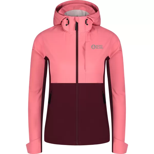  Softshelljacke für Damen NORDBLANC BLINK NBSSL8320 ROSA 