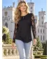 Damen-T-Shirt ALTISPORT IVOREY SCHWARZ