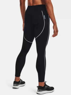 Thermo-Leggings für Damen UNDER ARMOUR UA RUSH CG NOVELTY LEGGING 1365720-001 SCHWARZ