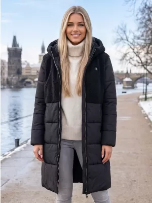 Damenmantel ALTISPORT IZZY SCHWARZ