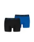 Herren-Boxershorts PUMA ELEMENTS MEN BASIC BOXERS 2P 93875301 SCHWARZ/BLAU