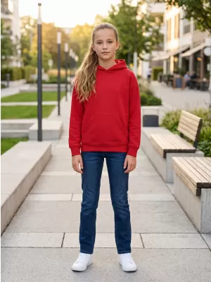 Kinder-Sweatshirt MALFINI CHILL 423 ROT