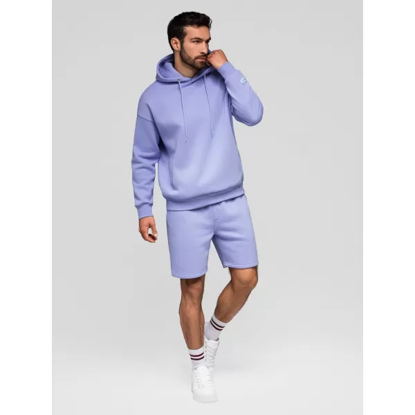  Herren-Shorts OMBRE Z129 CREME/HELLVIOLETT 