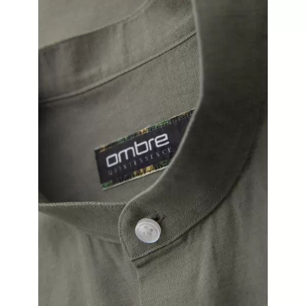  Herrenhemd OMBRE K704 KHAKI 