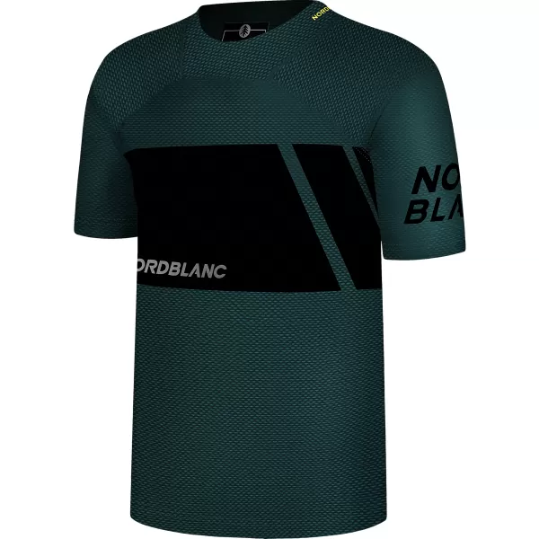  Funktionelles Radsport-T-Shirt für Herren NORDBLANC MUD NBSMF8083 GRÜN 