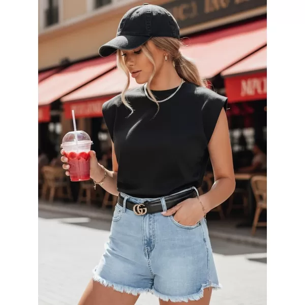  Damen-T-Shirt DSTREET RY2497 SCHWARZ 