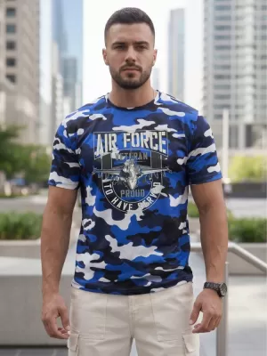 Herren-T-Shirt DSTREET NX2001R-BL-M BLAU