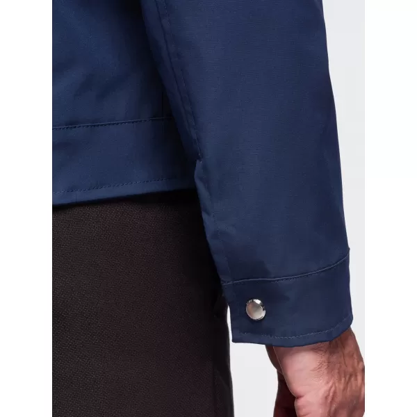  Übergangsjacke für Herren OMBRE OM-JANP-0224 MARINEBLAU 