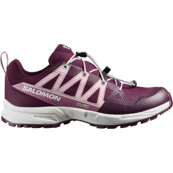  Kinderschuhe SALOMON OUTSCAPE WATERPROOF L49212600 WINTERBLÜTE/MORGENDÄMMERUNG ROSA/WEIß 