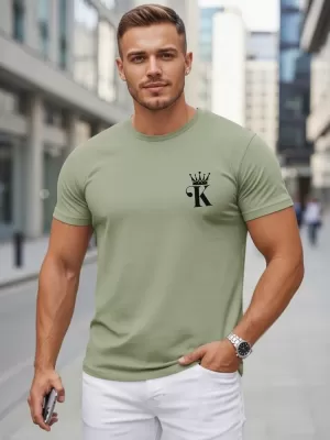 Herren-T-Shirt DSTREET NX5104R-MO HELLGRÜN