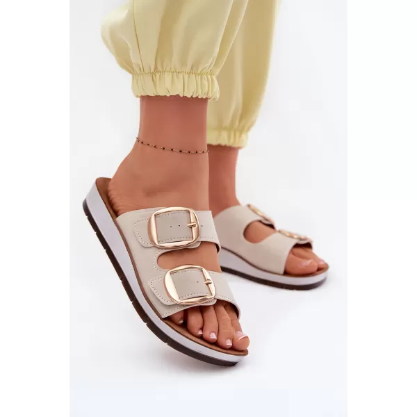  Damenhausschuhe INBLU CP000061 BEIGE 