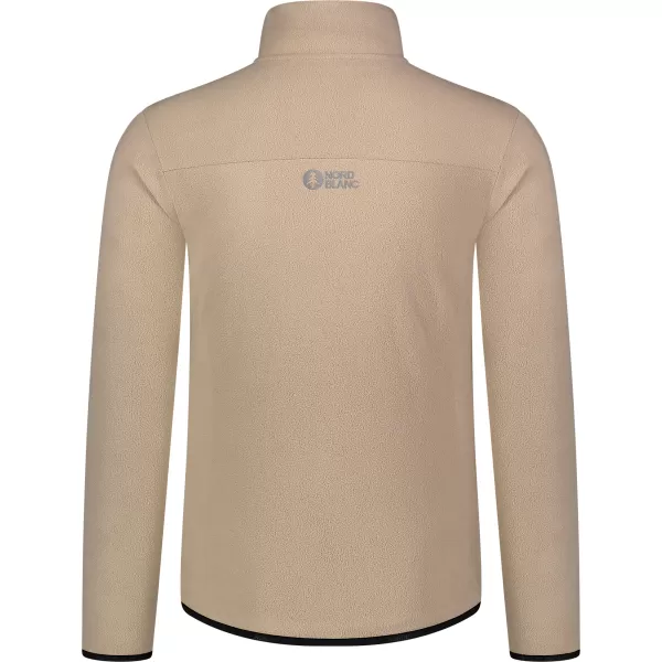  Leichtes Fleece-Sweatshirt für Herren NORDBLANC QUARRY NBSFM8372 BEIGE 