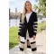 Damenpullover ALTISPORT INESSA SCHWARZ