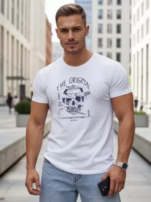 Herren-T-Shirt DSTREET RX5379 WEIß