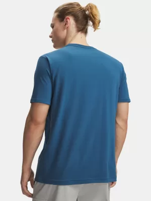 Herren-T-Shirt UNDER ARMOUR M 60/40S ARMOR GLOBE SS 6009261-498 BLAU