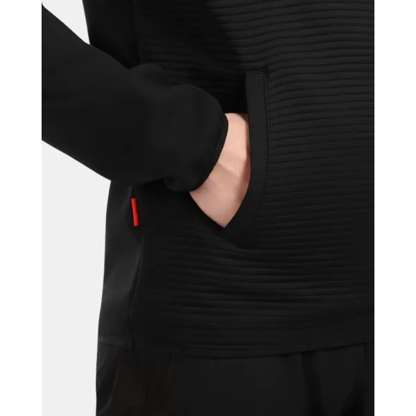  Fleece-Sweatshirt für Herren KILPI DELEG-M 1M0211KI SCHWARZ 