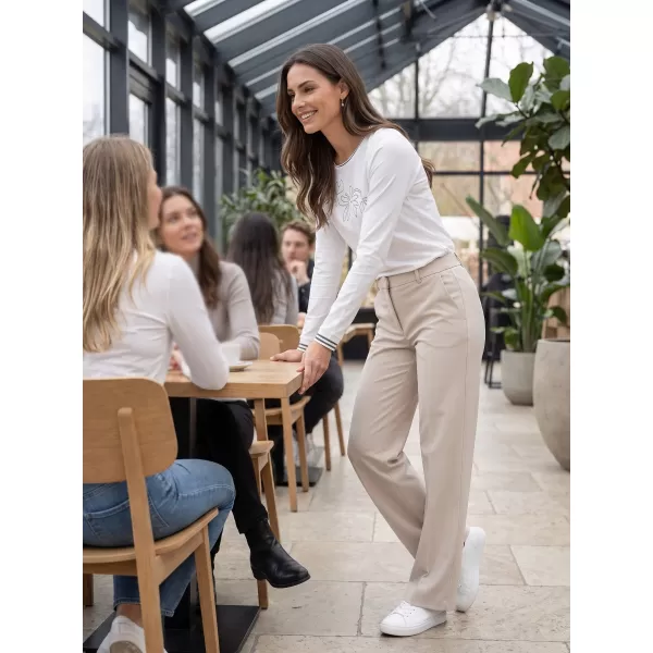  Damen-T-Shirt KIXMI ADINA WEIß 