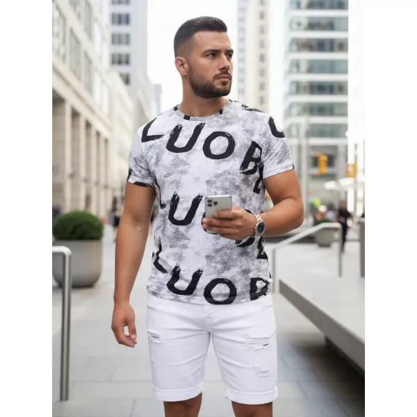  Herren-T-Shirt DSTREET RX5669 SCHWARZ 