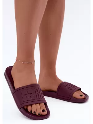 Damenhausschuhe BIG STAR SHOES UU274070 WEIN