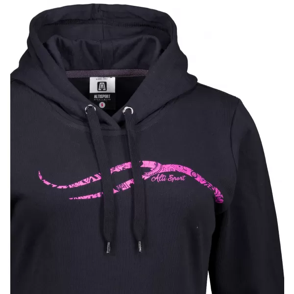  Erweitertes Damen-Sweatshirt ALTISPORT ALW001419 MARINEBLAU 