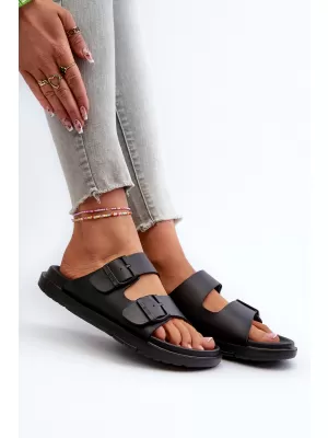 Damenhausschuhe BIG STAR SHOES NN274A750 SCHWARZ