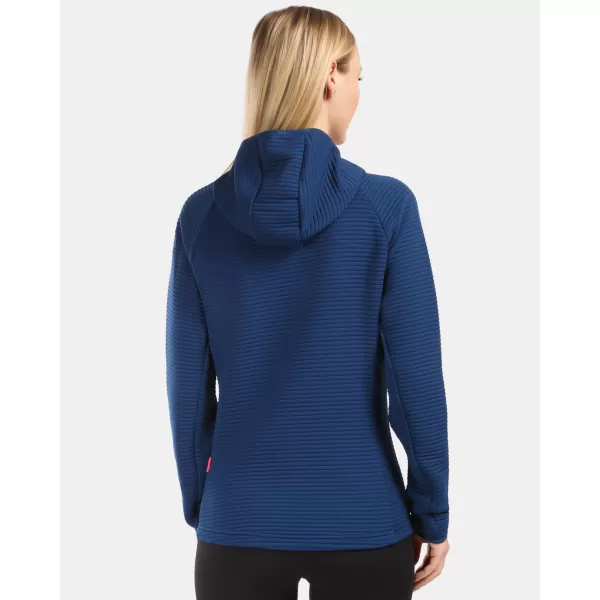  Fleece-Sweatshirt für Damen KILPI TANALI-W 1L0202KI DUNKELBLAU 