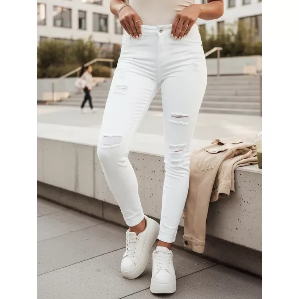  Damenhosen DSTREET UY1871 WEIß 