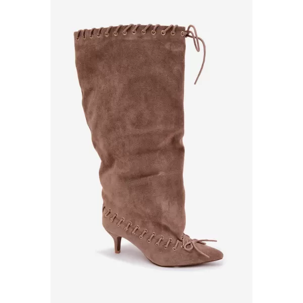  Damenstiefel BOTO 2597A KHAKI 