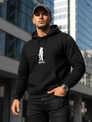 Herren-Sweatshirt DSTREET NX0062B-BK SCHWARZ