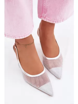 Damensandalen BOTO QQ-213 SILBER