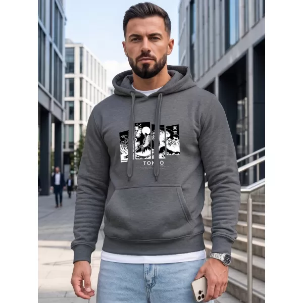  Herren-Sweatshirt DSTREET NX5146BX-05-09 DUNKELGRAU 