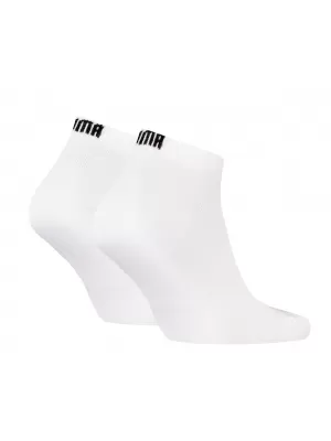 Socken PUMA UNISEX SPORT LIGHT SNEAKER 2P WEIß