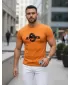 Herren-T-Shirt DSTREET NX5019R-OR ORANGE