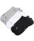 Socken PUMA UNISEX SNEAKER PLAIN 3P 93862417 GRAU/WEIß/SCHWARZ
