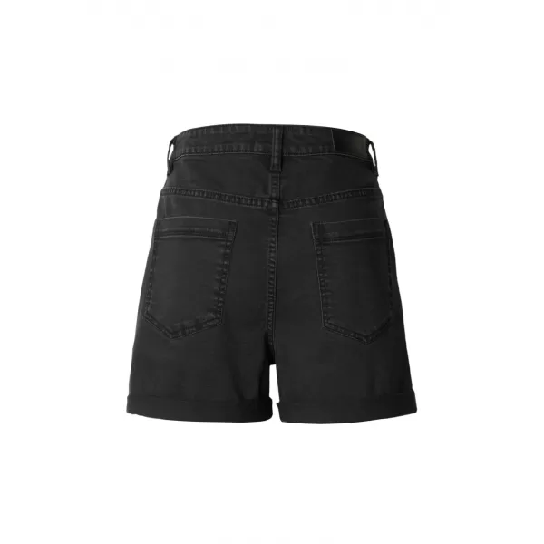  Damen-Shorts URBAN CLASSICS TB8371 SCHWARZ GEWASCHEN 