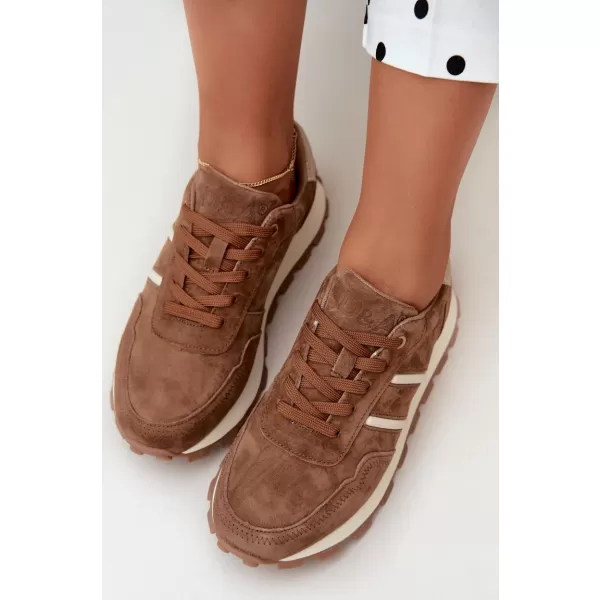  Damen-Sneaker D&A LR62-7101 BEIGE 