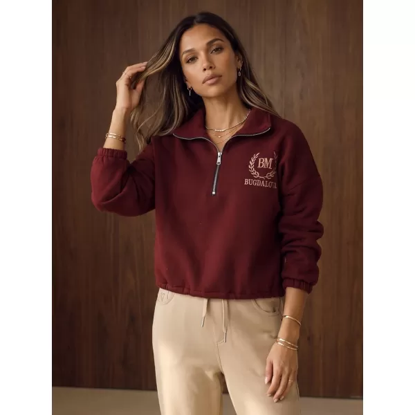  Damen-Sweatshirt DSTREET 1 BY1575 BURGUND 