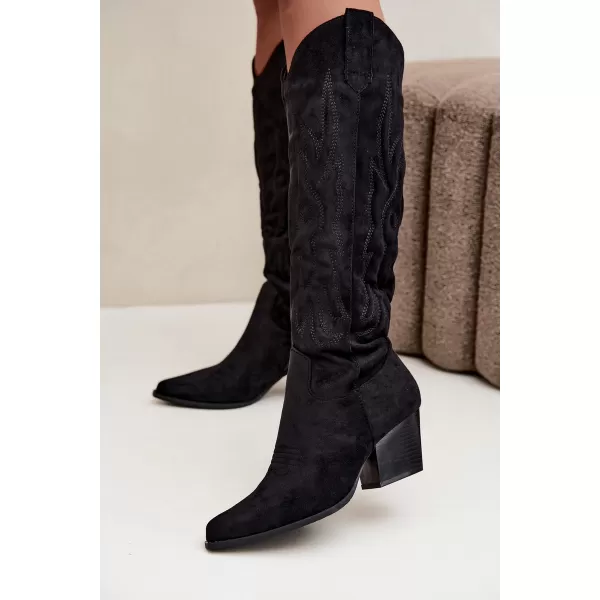  Damenstiefel BOTO 9697A-1 SCHWARZ 
