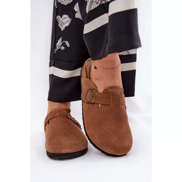  Damenhausschuhe BIG STAR SHOES RR274A387 BRAUN/BEIGE 